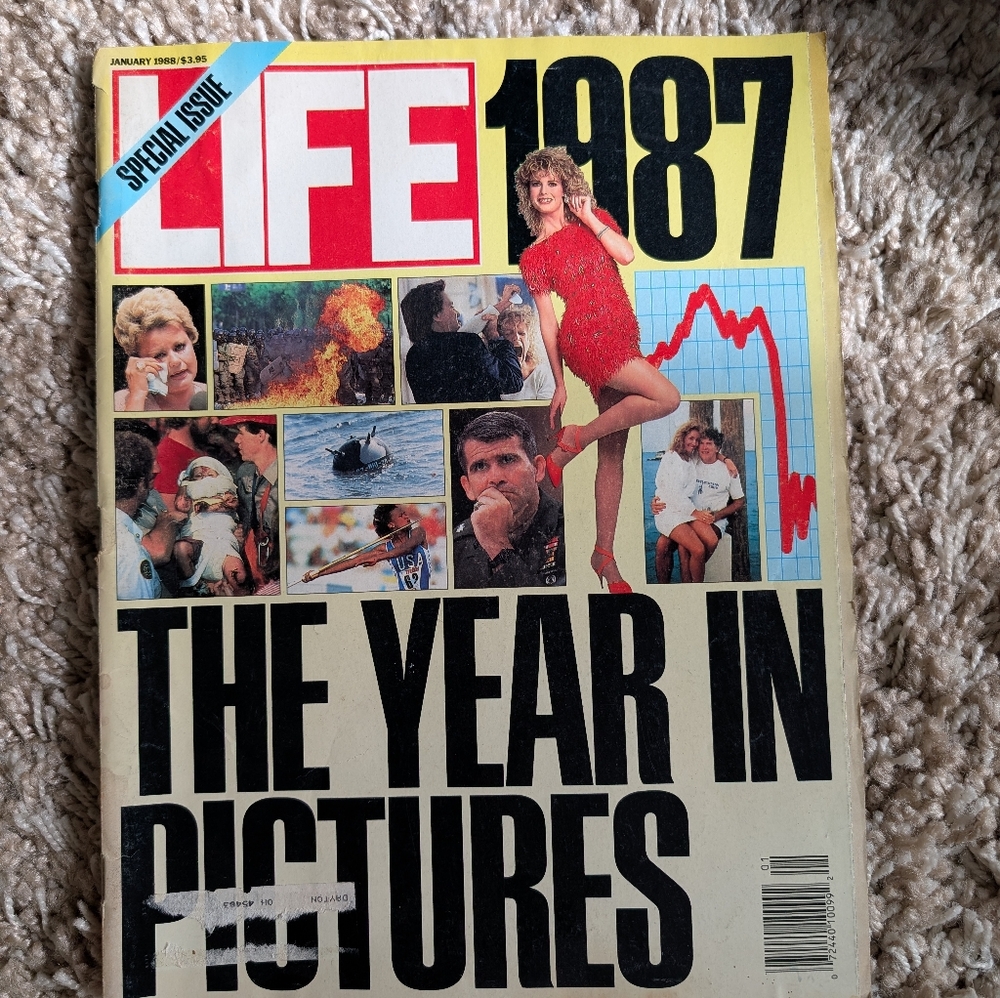 Vintage 1987 LIFE Magazine